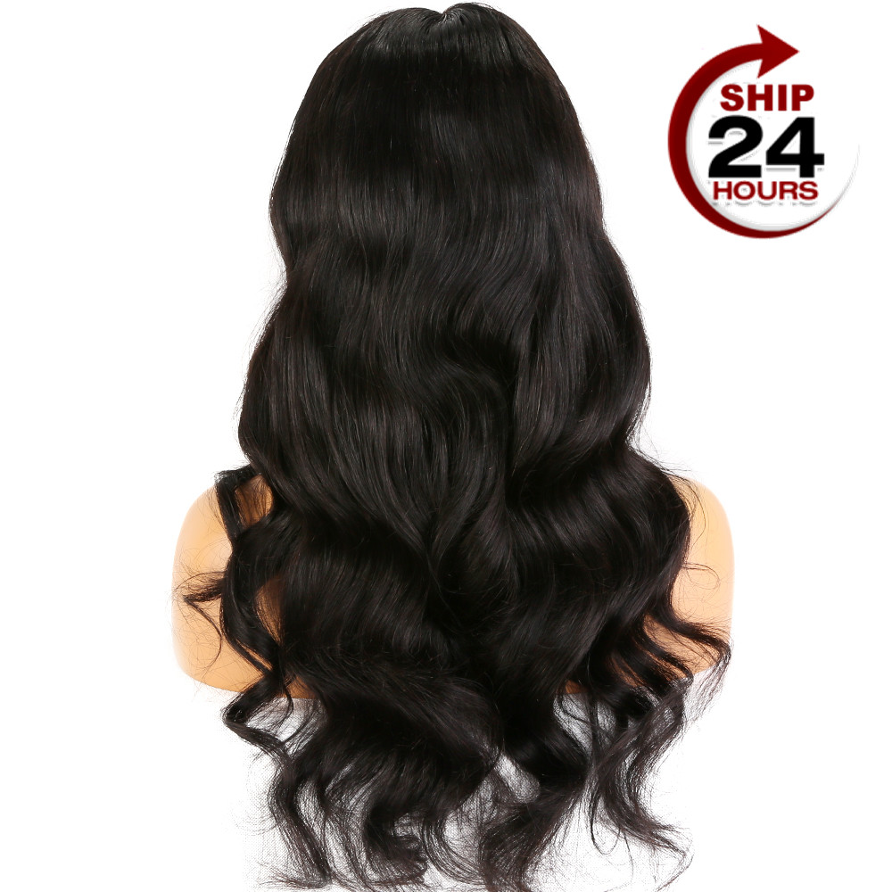 Crazy Sales Factory Price brazilian human hair wavy hair 13X6 lace frontal wigs