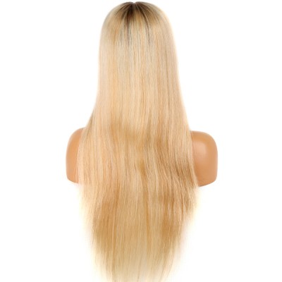 wholesale 12A Grade virgin cambodian human hair silk top wig 22 inch glueless full human hair lace wig